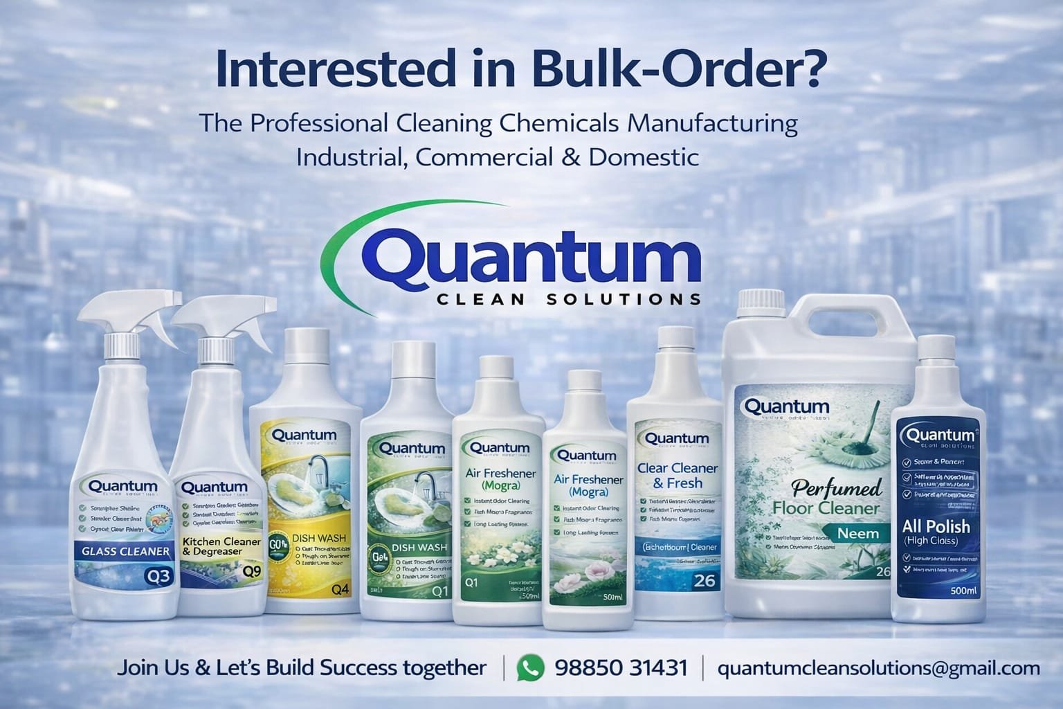 Bulk chemical solutions
